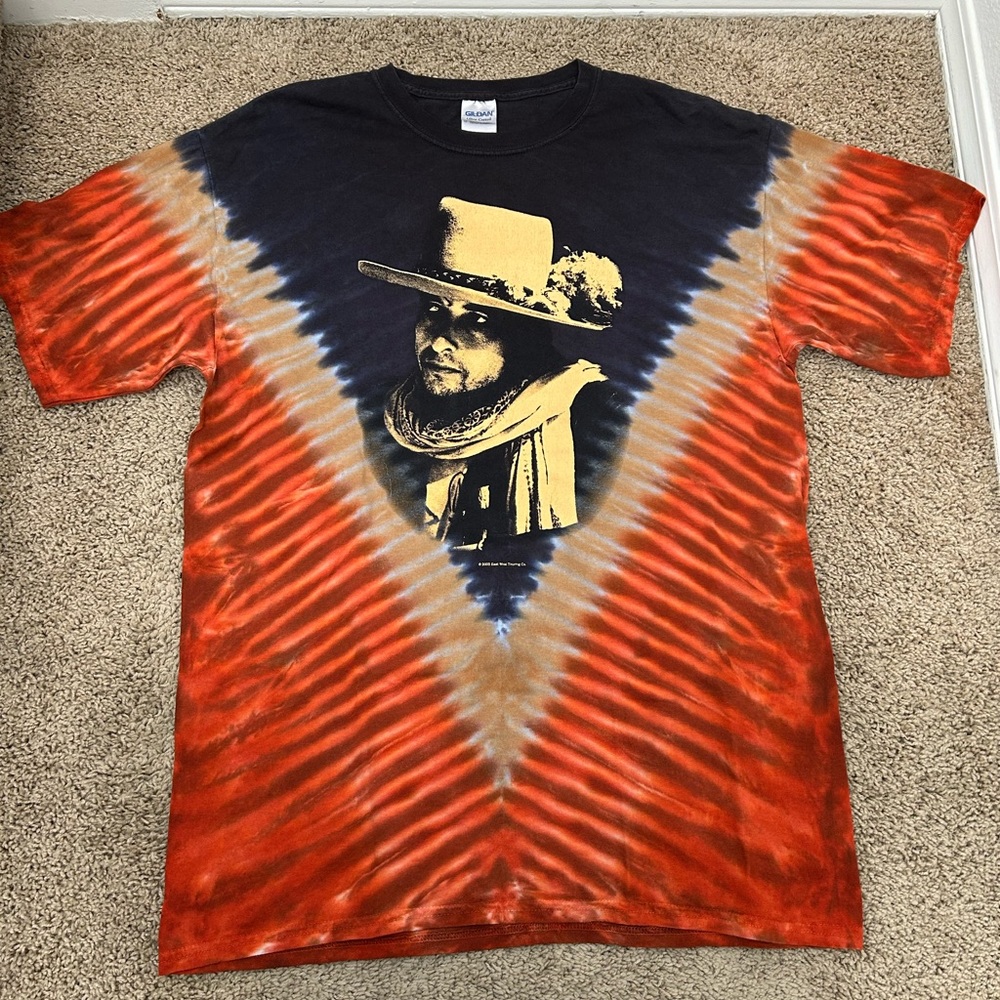 Bob Dylan Tie Dye Graphic T-Shirt  Size L